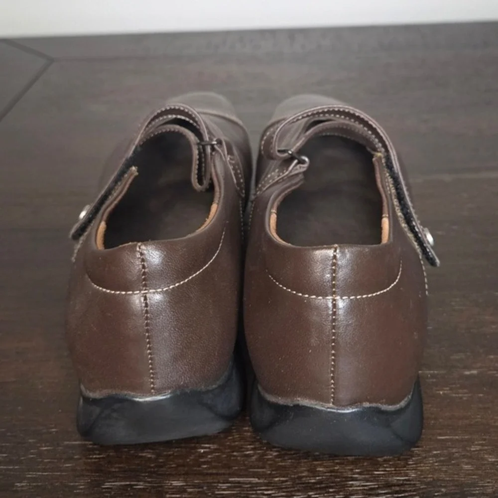 Wolky brown leather